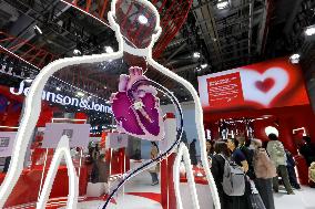 Medical Equipment Exhibition Area at 8TH CIIE in Shanghai