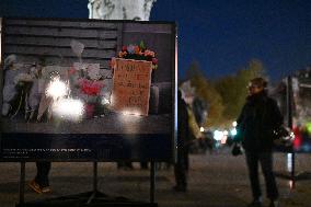 Tribute to victims Ten years after the November 13 attacks - Paris