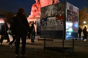 Tribute to victims Ten years after the November 13 attacks - Paris