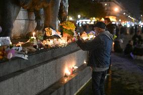 Tribute to victims Ten years after the November 13 attacks - Paris