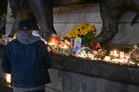 Tribute to victims Ten years after the November 13 attacks - Paris