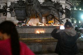 Tribute to victims Ten years after the November 13 attacks - Paris