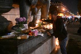 Tribute to victims Ten years after the November 13 attacks - Paris