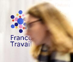 Forum for employment on Place de la Concorde in Paris