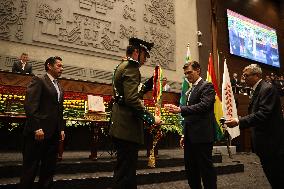 Rodrigo Paz Sworn in As Bolivia's New President - La Paz