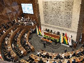 Rodrigo Paz Sworn in As Bolivia's New President - La Paz