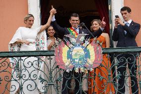 Rodrigo Paz Sworn in As Bolivia's New President - La Paz