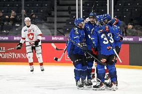 Euro Hockey Tour 2025 in Tampere, Finland - Czechia vs. Switzerland