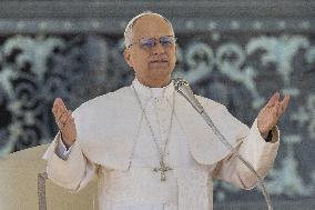 Pope Leo XIV at Jubilee audience at St. Peter’s square in the Vatican