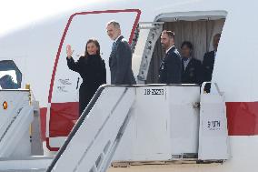 The King And Queen Of Spain Begin Their State Trip To China