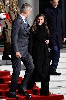 The King And Queen Of Spain Begin Their State Trip To China