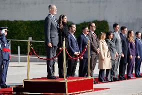 The King And Queen Of Spain Begin Their State Trip To China