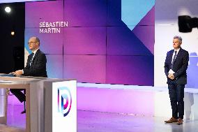 Fabien Roussel on Dimanche En Politique - Paris