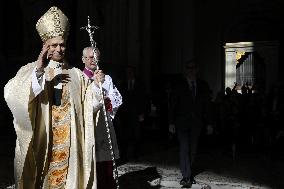 Pope Leo XIV Leads Mass at Basilica of Saint John Lateran - Rome