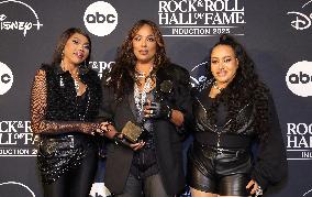 2025 Rock & Roll Hall Of Fame Induction Ceremony -Press Room - LA