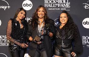 2025 Rock & Roll Hall Of Fame Induction Ceremony -Press Room - LA