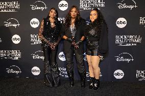 2025 Rock & Roll Hall Of Fame Induction Ceremony -Press Room - LA