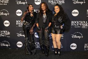 2025 Rock & Roll Hall Of Fame Induction Ceremony -Press Room - LA