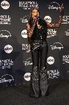 2025 Rock & Roll Hall Of Fame Induction Ceremony -Press Room - LA