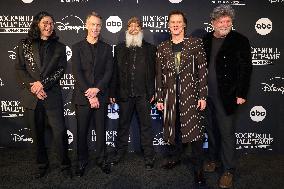 2025 Rock & Roll Hall Of Fame Induction Ceremony -Press Room - LA