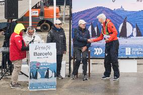 King Juan Carlos Presents The Awards Of The Sanxenxo Regatta - Spain
