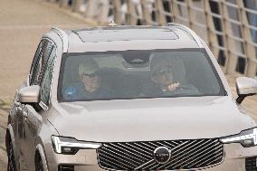 King Juan Carlos Participates In The Second Day Of Sanxenxo Regattas - Spain