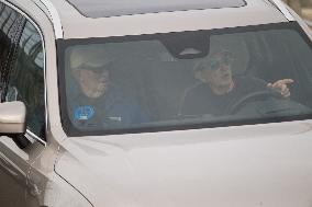 King Juan Carlos Participates In The Second Day Of Sanxenxo Regattas - Spain