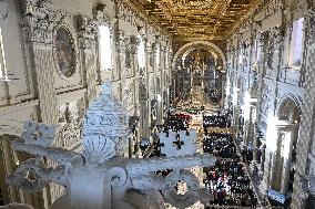 Pope Leo XIV Leads Mass at Basilica of Saint John Lateran - Rome