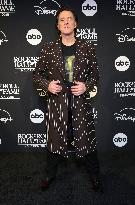 2025 Rock & Roll Hall Of Fame Induction Ceremony -Press Room - LA