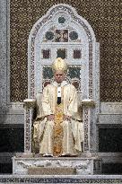 Pope Leo XIV Leads Mass at Basilica of Saint John Lateran - Rome