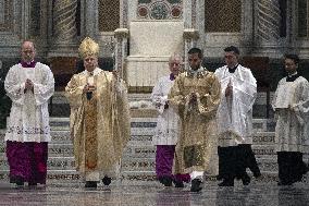 Pope Leo XIV Leads Mass at Basilica of Saint John Lateran - Rome