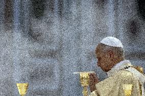 Pope Leo XIV Leads Mass at Basilica of Saint John Lateran - Rome