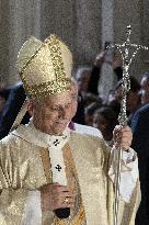 Pope Leo XIV Leads Mass at Basilica of Saint John Lateran - Rome