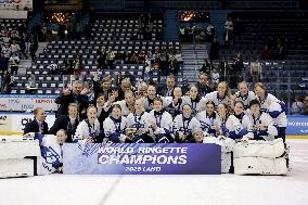 Rngette World Championships final match Finland vs Canada