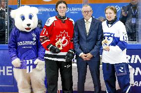 Rngette World Championships final match Finland vs Canada