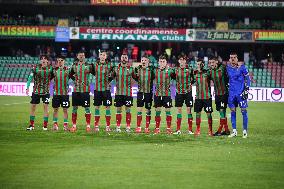 CALCIO - Serie C Italia - Ternana vs Vis Pesaro