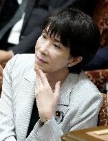 Japan PM Takaichi in parliament