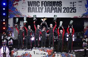 Motor racing: Rally Japan