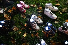 Pro-Palestinian Visual Intervention at GLOW Eindhoven - Netherlands