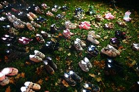 Pro-Palestinian Visual Intervention at GLOW Eindhoven - Netherlands