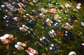 Pro-Palestinian Visual Intervention at GLOW Eindhoven - Netherlands