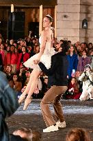 Christmas Lights Illuminate Faubourg Saint Honore - Paris