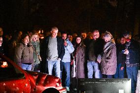 Pro-Palestinian Visual Intervention at GLOW Eindhoven - Netherlands