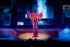 Katy Perry Performs in Barcelona