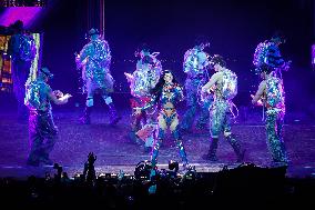 Katy Perry Performs in Barcelona