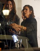 Eva Longoria Hosts Glamorous Dinner in Madrid - Spain