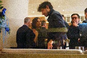 Eva Longoria Hosts Glamorous Dinner in Madrid - Spain