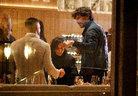 Eva Longoria Hosts Glamorous Dinner in Madrid - Spain