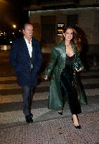 Eva Longoria Hosts Glamorous Dinner in Madrid - Spain