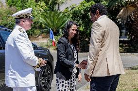 Naïma Moutchou Visit to New Caledonia